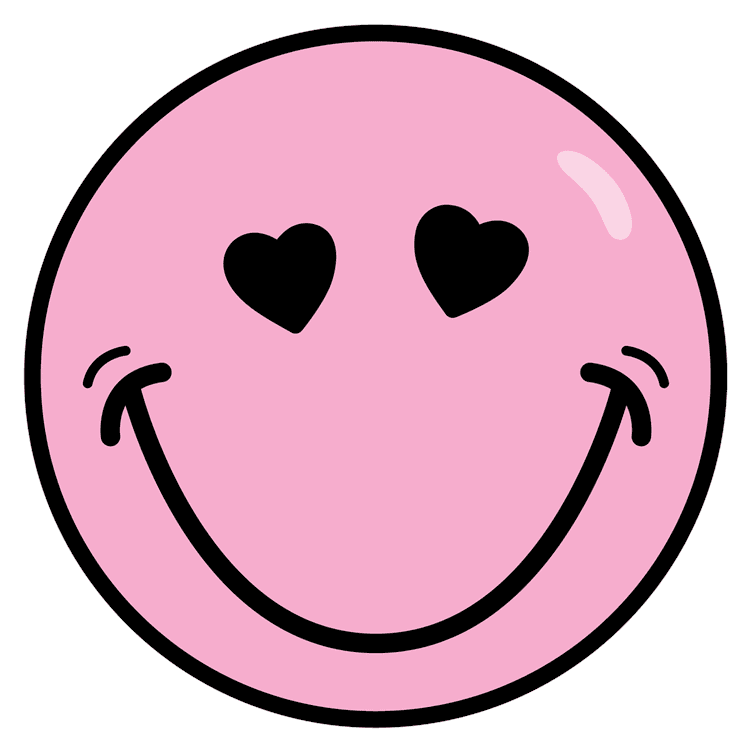 Smiley Love Heart Eyes Emojij
