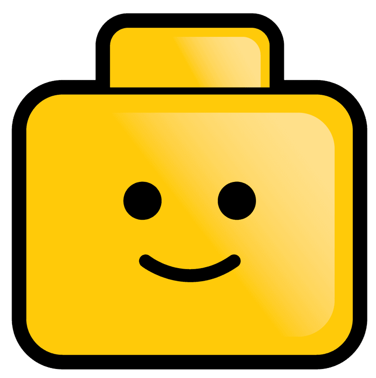 Brick Man Face