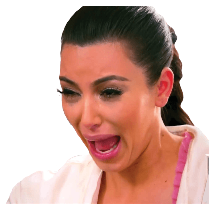 Kim Kardashian Crying Funny Meme
