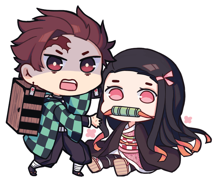 Tanjiro and Nezuko