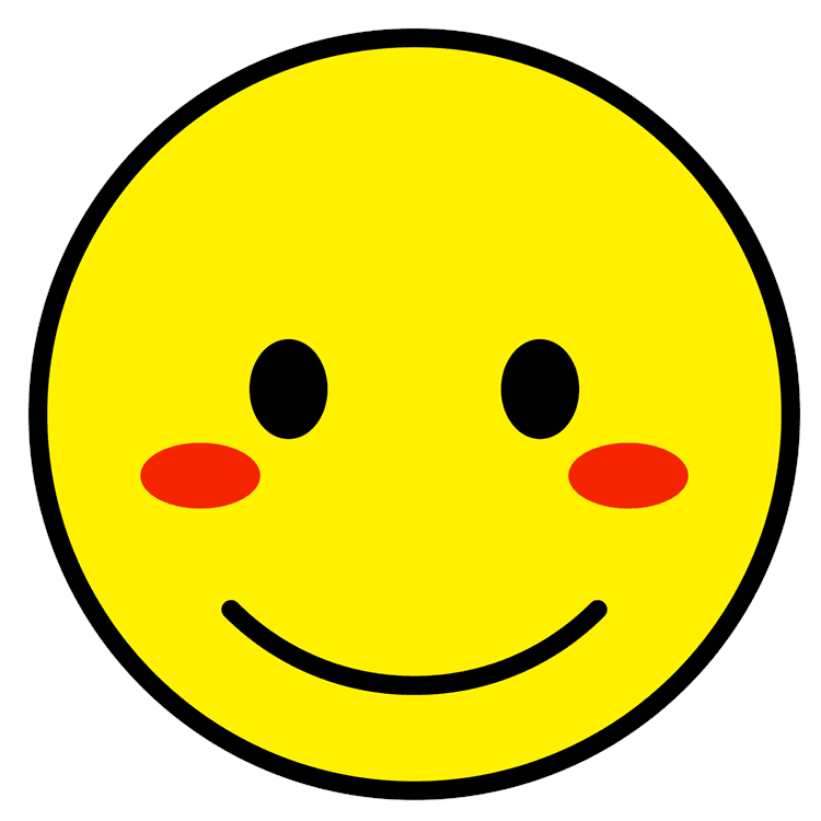 Shy smiley